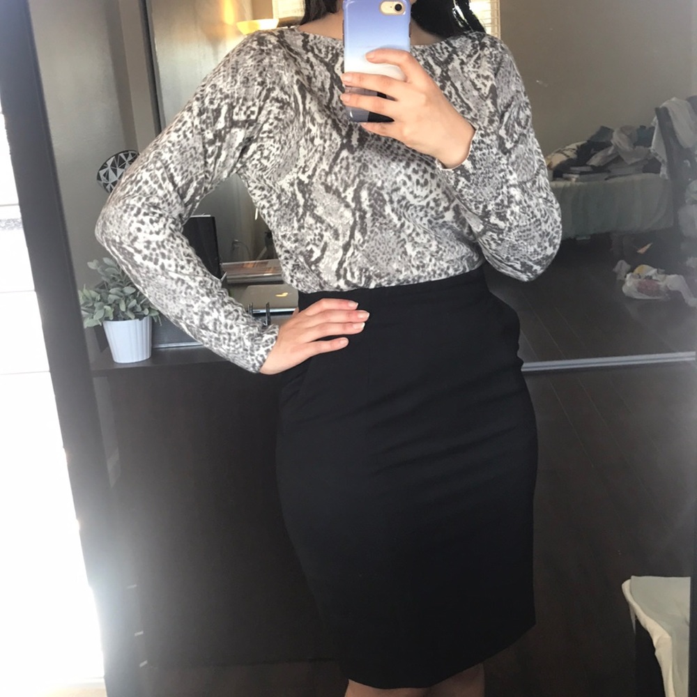 Leopard Print Blouse - image 2